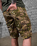 Шорти польовийні PATRIOT мультикам з резинкою та кишенями паплін ДЛ7217 ТМ, фото 4