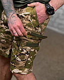 Шорти польовийні PATRIOT мультикам з резинкою та кишенями паплін ДЛ7217 ТМ, фото 5