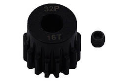 Піньйон сталевий RCTurn M0.8 32 Pitch під вал 5мм (16T)
