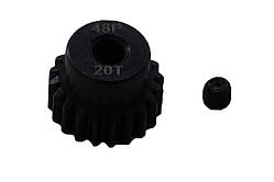 Піньйон сталевий RCTurn M0.5 48 Pitch під вал 3.175мм (20T)