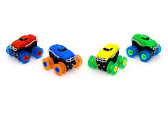 Машинка на бат. Trix Trux набір з трасою (жовтий)