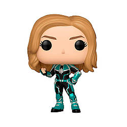 Ігрова Фігурка Funko Pop! Cерии Капітан Марвел - Капітан Марвел (у зеленому костюмі)