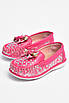 Мокасини дитячі для дівчинки рожевого кольору 202327T Безкоштовна доставка, фото 2
