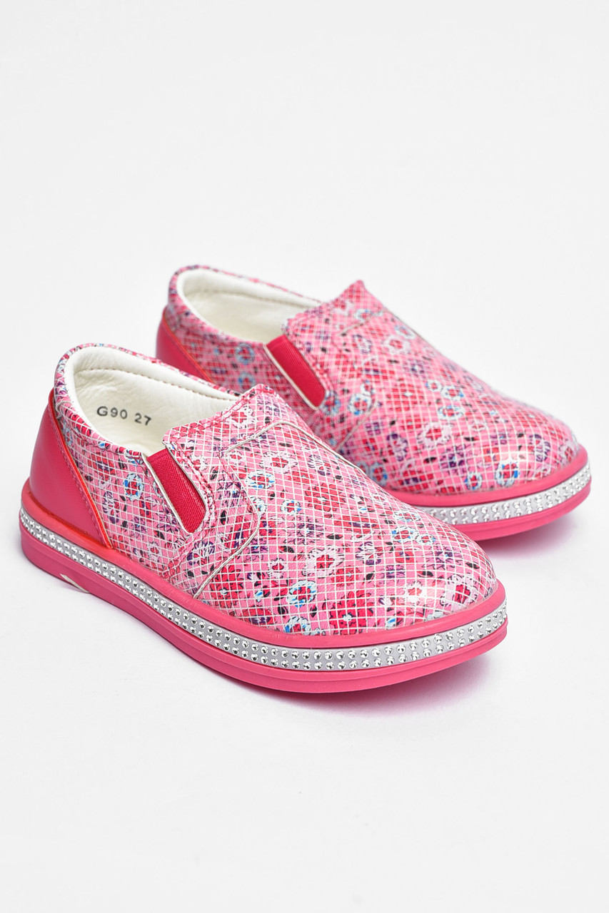 Мокасини дитячі для дівчинки рожевого кольору 202332T Безкоштовна доставка, фото 1