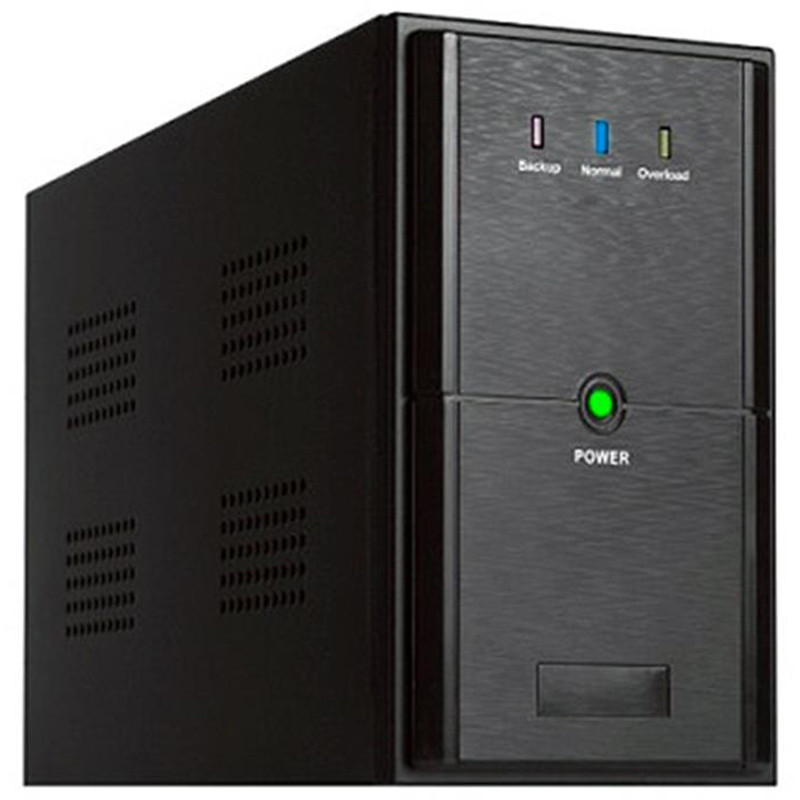 ДБЖ FrimeCom SL-600L, Line Int., AVR, 1 x євро, метал (під позаш. АКБ, з правильною синусоїдою) Чорний DS