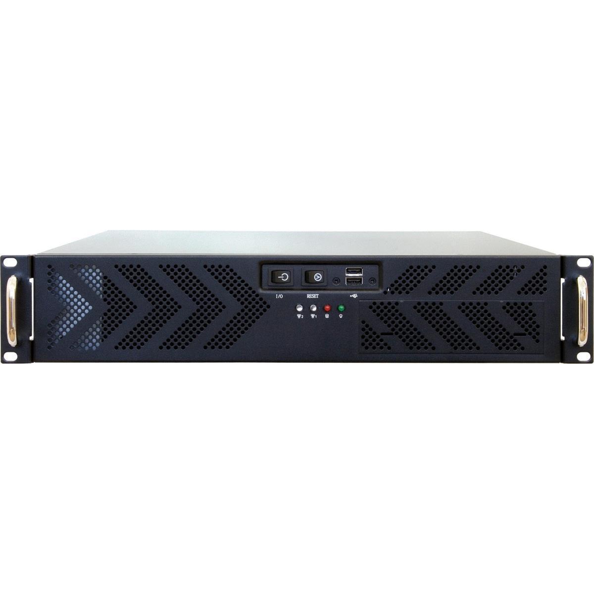 Корпус Chieftec 2U UNC-210T-B-U3-OP без БЖ ( Black ) DS