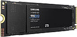Накопичувач SSD 2ТB Samsung 990 EVO M.2 2280 PCIe 5.0 x4 NVMe V-NAND TLC (MZ-V9E2T0BW) ( M.2 2280 ) DS, фото 3