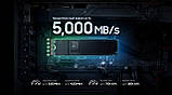 Накопичувач SSD 2ТB Samsung 990 EVO M.2 2280 PCIe 5.0 x4 NVMe V-NAND TLC (MZ-V9E2T0BW) ( M.2 2280 ) DS, фото 6