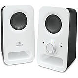 Акустична система Logitech Z150 Snow White (980-000815) Білий DS, фото 3