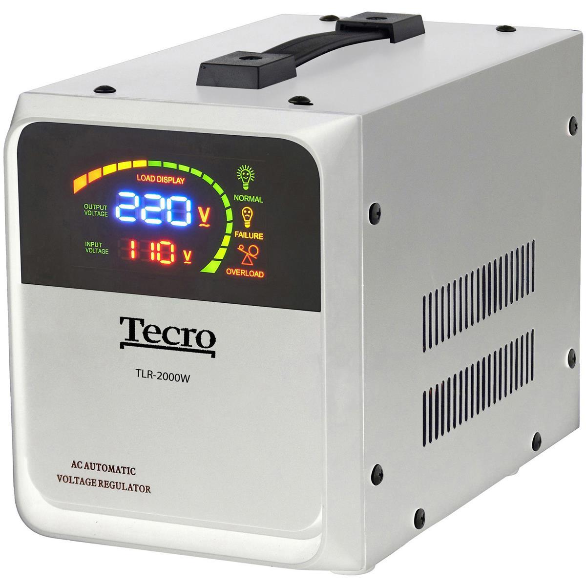 Стабілізатор напруги Tecro TLR-2000W Білий DS