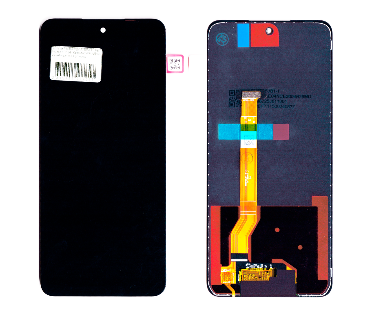 Дисплей Realme C55/ Realme 11 5G/ Realme C67 5G/ Oppo A58 4G/ A98 5G чорний оригінал в упаковці, фото 1