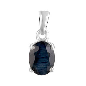 Срібна підвіска SilverBreeze із сапфіром 1.505ct (2104780), фото 1
