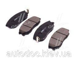 Колодки гальм KIA Opirus,SsangYong Rodius,Hyundai Equus OLD CKKH-16 (вир-во CTR), арт.GK0470