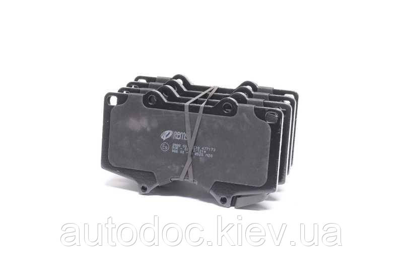 Колодка гальм. диск. TOYOTA LAND CRUISER (J12) передн. (вир-во REMSA), арт.0988.00, фото 1