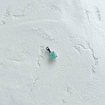 Срібна підвіска SilverBreeze зі смарагдом 0.448ct (2140399), фото 6