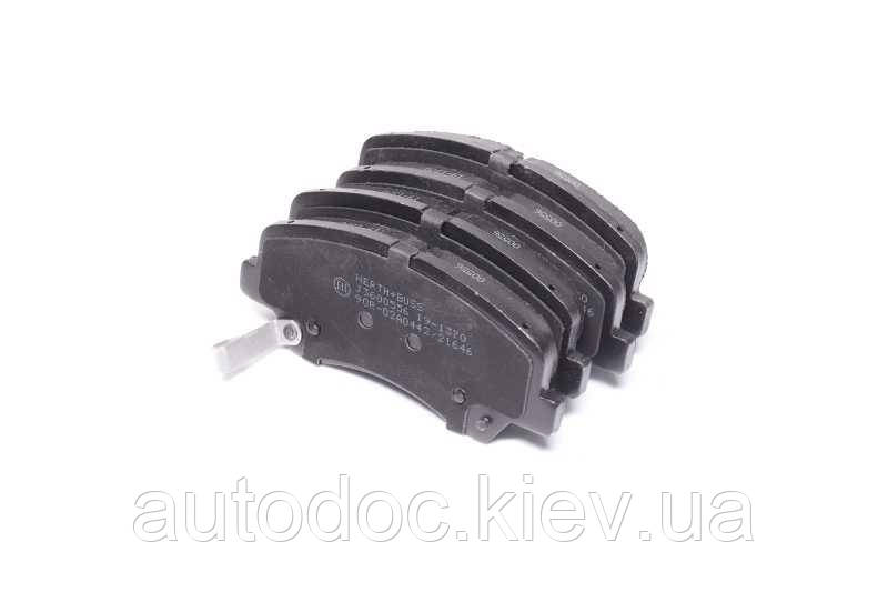 Колодки гальмівні передні дискові HYUNDAI, KIA (вир-во Jakoparts), арт.J3600556