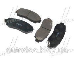 Колодки гальм Honda CR-V 2.0I-VTEC 16V 4WD, 2.2I-CTDI 16V 4WD 07 - передн. OLD CKHO-19 (вир-во CTR), арт.GK0336, фото 1