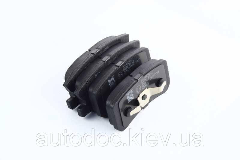 Колодки гальмівні задні дискові (вир-во Blue Print), арт.ADC44259, фото 1