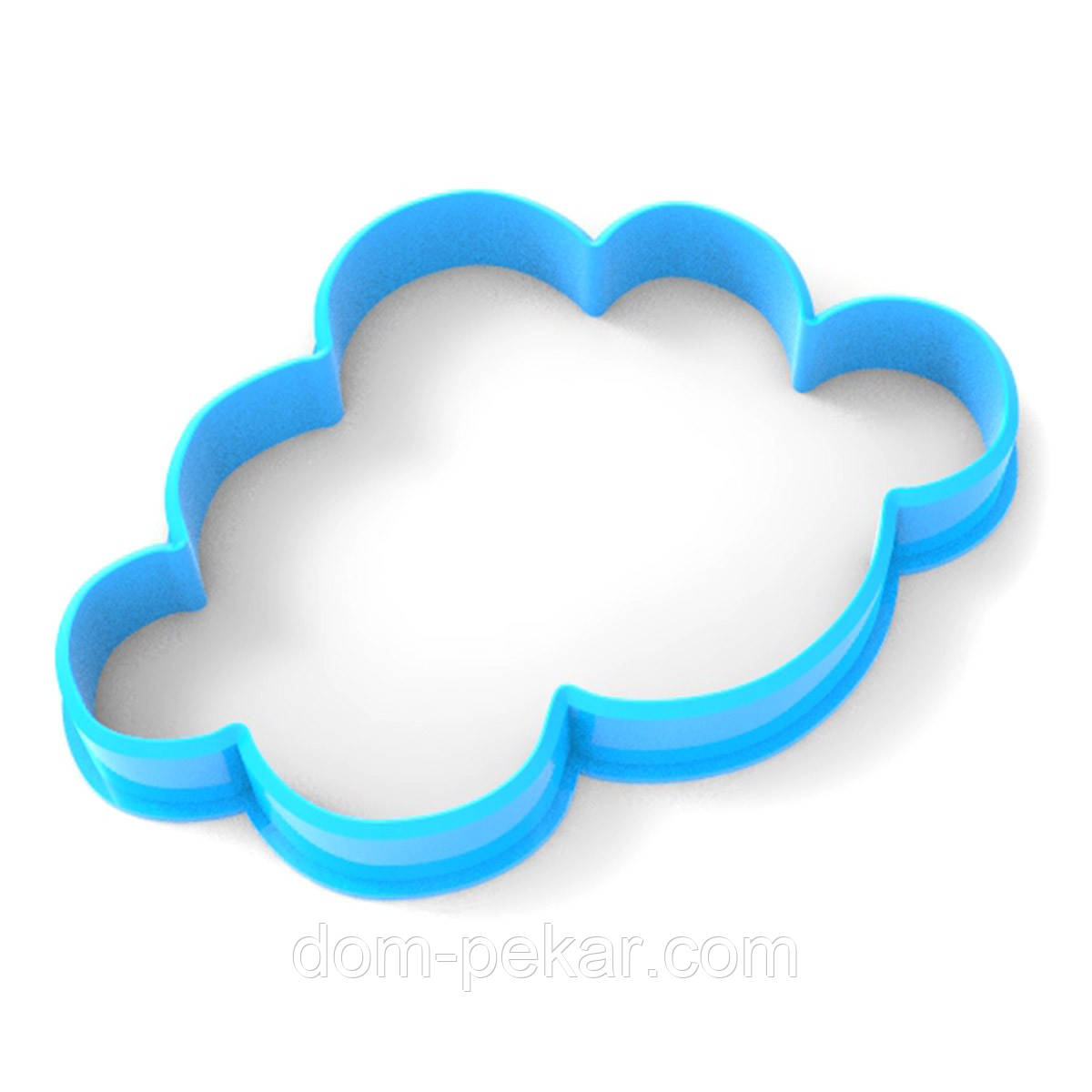 Хмаринка вирубка для пряників 8*5 см (3D)