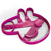 Свинка Пеппа Peppa Pig вирубка для пряніків 9*9 см (3D)