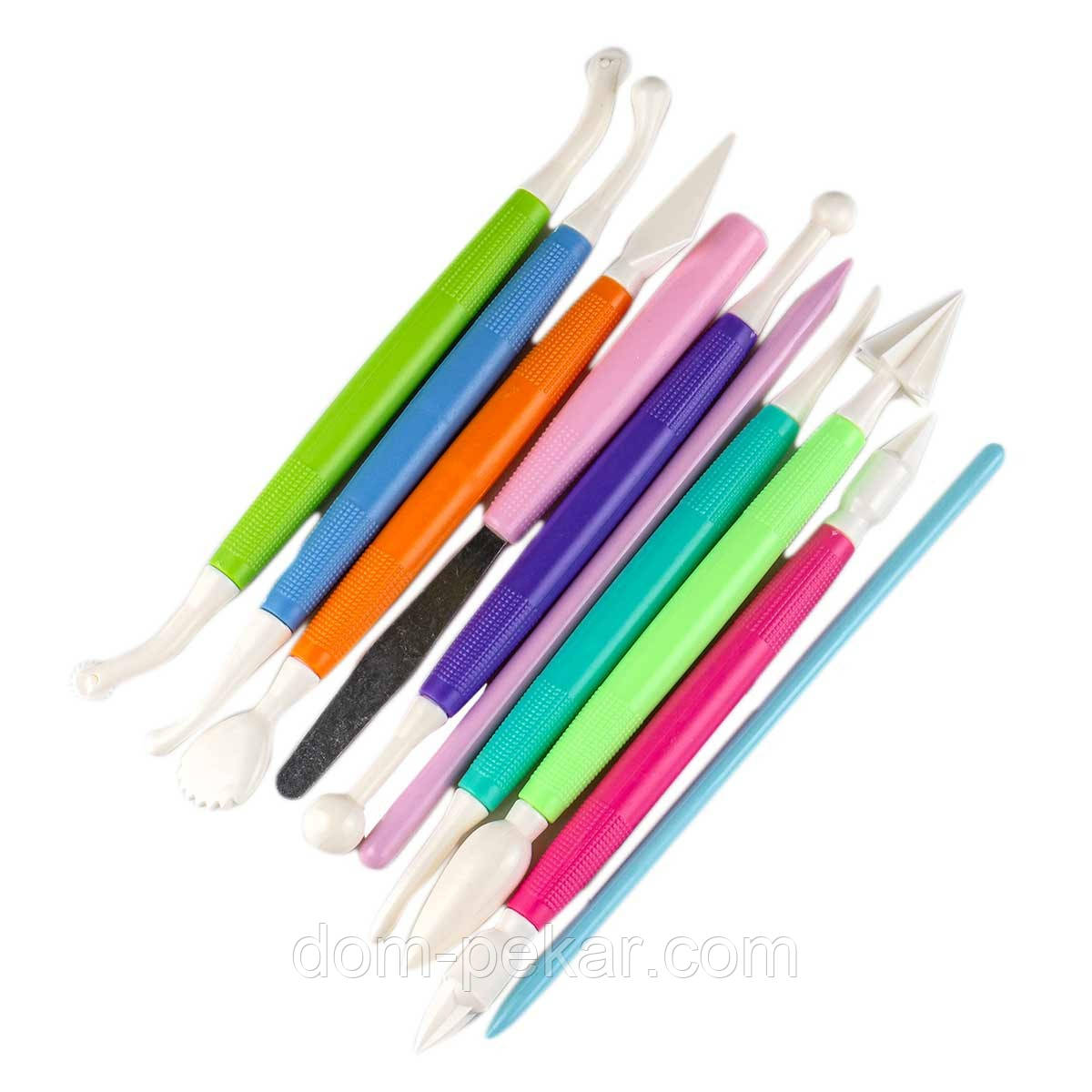 Набір стеків для мастики 10 шт, фото 1