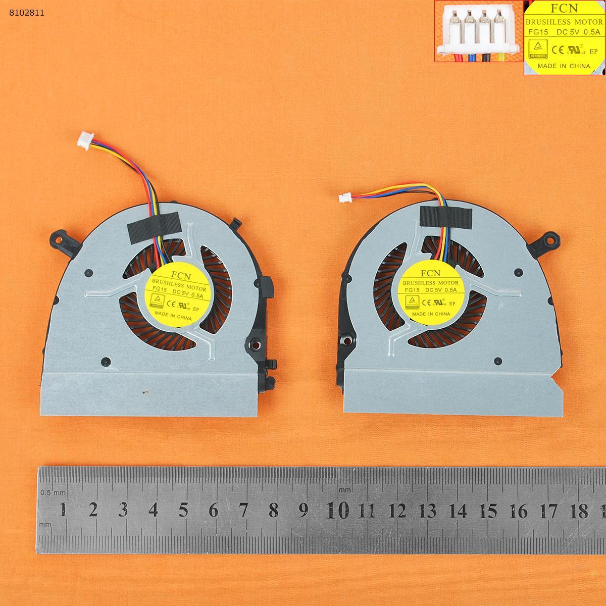 Вентилятор для DELL Vostro 5460 5470 14z-3526, Inspiron 14-5439 (пара, лівий + правий, Аналог), фото 1