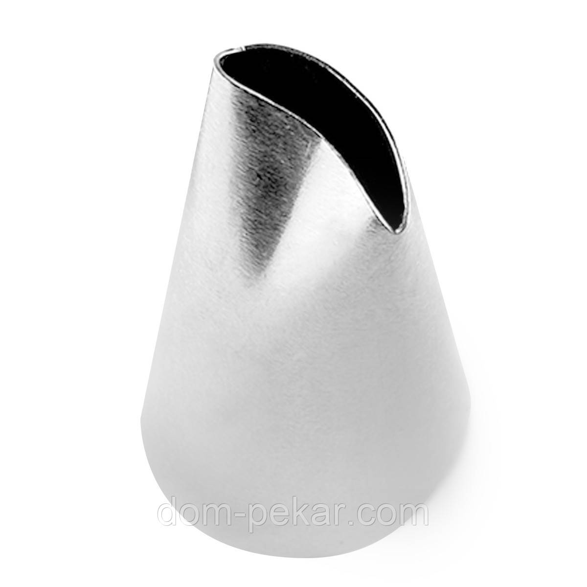 Насадка кондитерська 1 шт метал Пелюстка-місяць 123