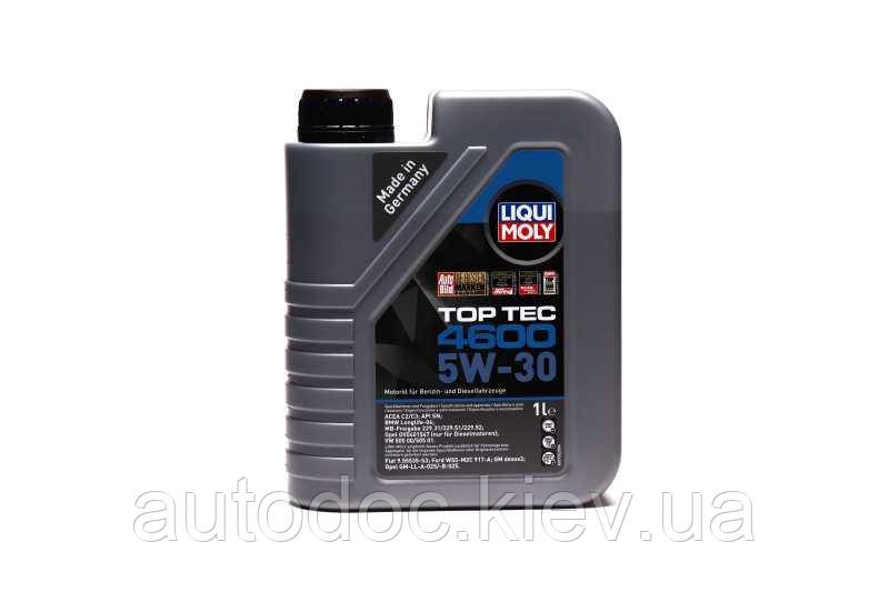 Масло моторн. Liqui Moly TOP TEC 4600 5W-30 (Канистра 1л), арт.8032, фото 1