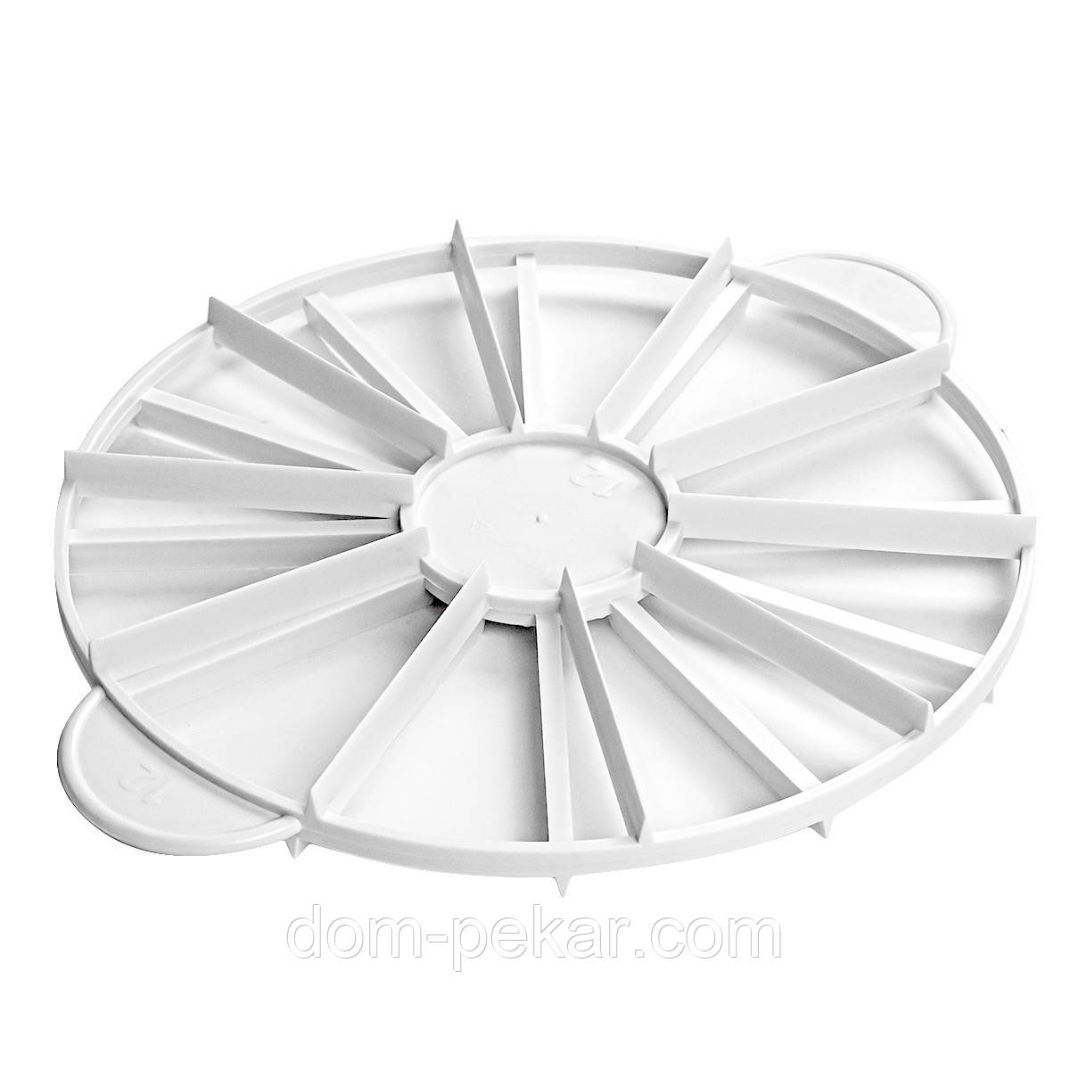 Ділитель для торта на 10 і 12 сегментів 31,5 см