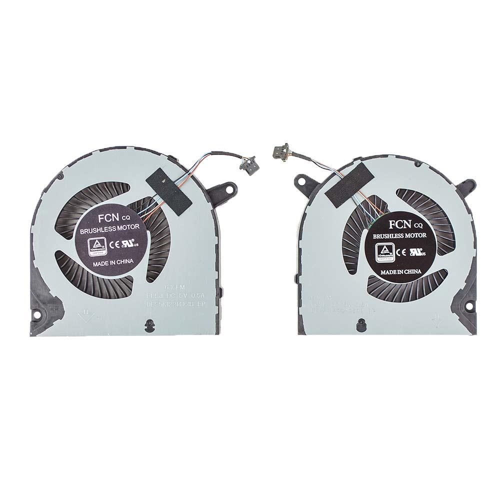 Вентилятори кулери для Dell G3 3590, (пара CPU + GPU Fan, 04NYWG, 0160GM, FLLK DFS5K12304363B, FLLJ, фото 1