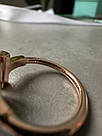 👑 Tiffany T Wire Ring in Rose Gold 18k Mother-of-pearl 19, фото 4