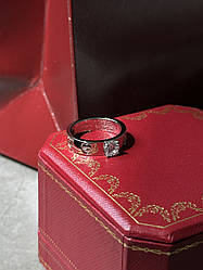 👑 Cartier Love Diamond Ring 18K White Gold Classic