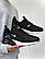 Стильні чоловічі кросівки Nike Air Max 270 Black/White — весна-літо-осінь, фото 6