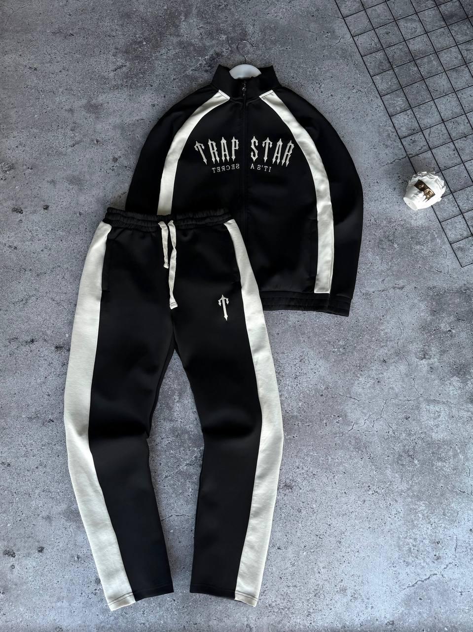 Чоловічий спортивний костюм Trapstar M2458 чорний, фото 1