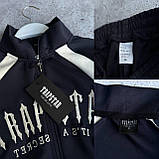 Чоловічий спортивний костюм Trapstar M2459 темно-синій, фото 7