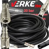 Пневматичний шланг 20 м Verke V81359 оливостійкий повітряний шланг для компресора та пневмоінструменту