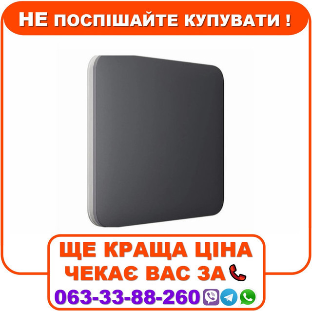 Вимикач Ajax LightSwitch прохідний Graphite