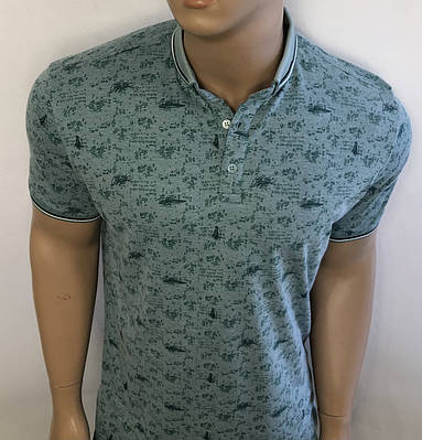 Футболка чоловіча бавовна білого кольору TM Atlantic Розмір L