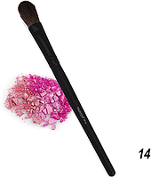 Пензель для розтушовування тіней із натуральним ворсом Parisa Cosmetics Eyeshadow Brush Р-14