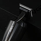 Аккумуляторная машинка для стрижки волос, 4 насадки, USB, VGR-952 / Триммер для стрижки / Триммер для бороды, фото 6