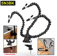 Третя рука з гнучкими тримачами для пайки потрійна