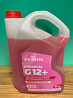 Рідина Охолоджуюча ТEMOL Antifreeze Premium G12+ Червоний 5кг