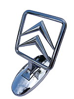 Емблема приціл на капот Citroen Хром на скотчі (сплав)