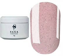 Гель для нарощування нігтів SAGA Professional Builder Night Gel 02, 15 мл