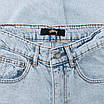 Чоловічі джинсові шорти Stussy світло-блакитні, оверсайз, вуличний стиль, Y2K, фото 4
