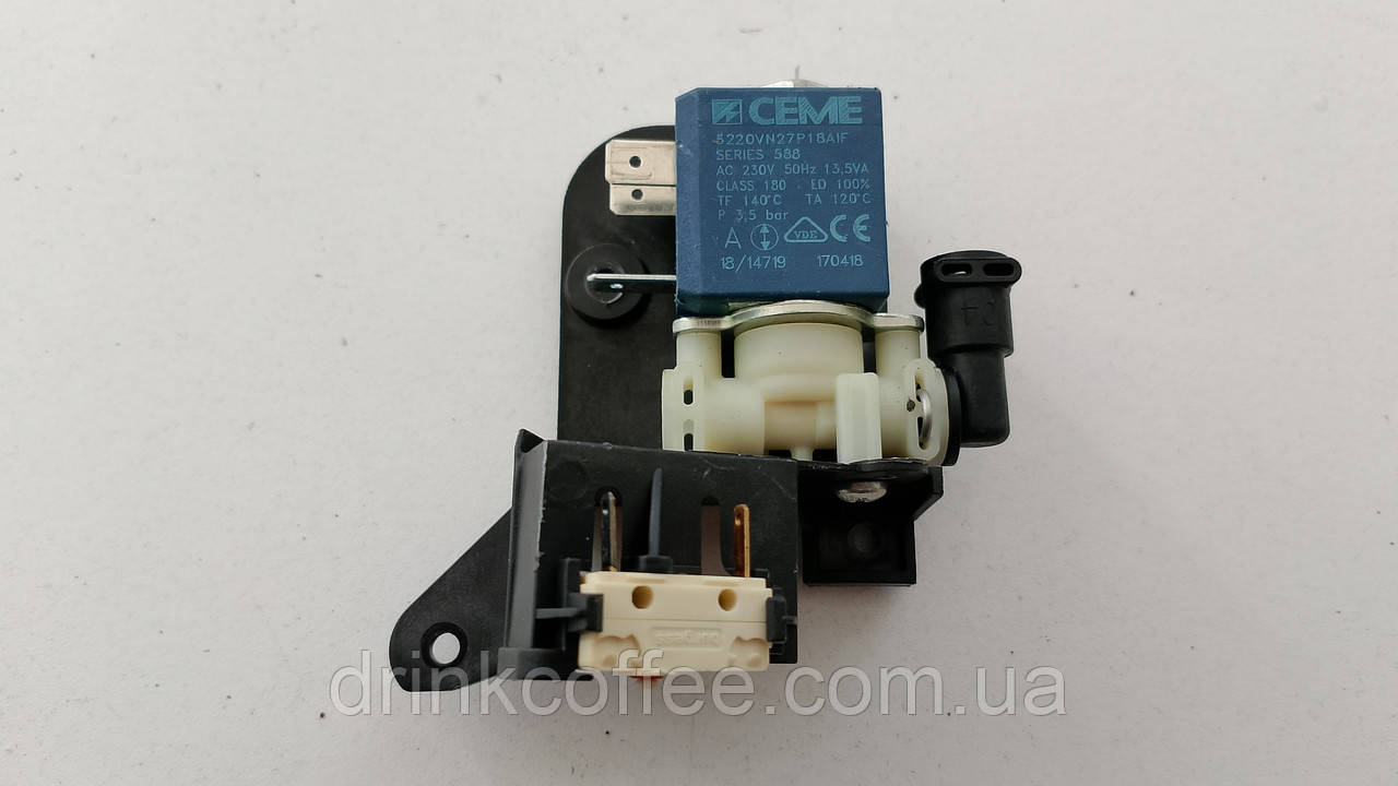 Солоноїдний клапан 2-х хід. для Кавомашини Delonghi ESAM 4500_13 Pronto Cappuccino б/у