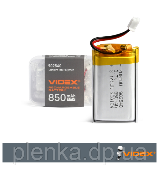 Акумулятор VIDEX Li-pol VLF-B902540-85 850mAh