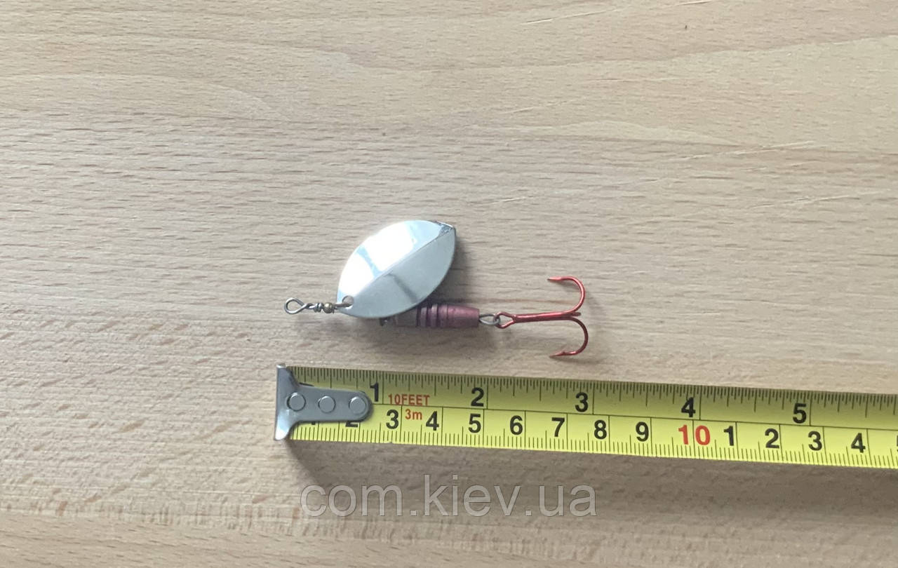 Уловиста блешня вертушка Condor, ручна робота,10 грамів, 75 мм, пелюстка 3.5 см, фото 1