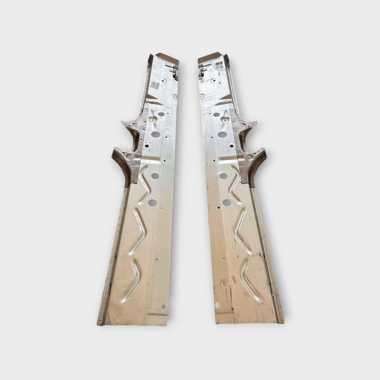 Порог внутрішній (короб) Деу Ланос (Daewoo Lanos) Sens (Сенс) лівий + правий оцинкований, фото 1