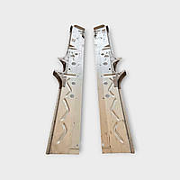 Порог внутрішній (короб) Деу Ланос (Daewoo Lanos) Sens (Сенс) лівий + правий оцинкований